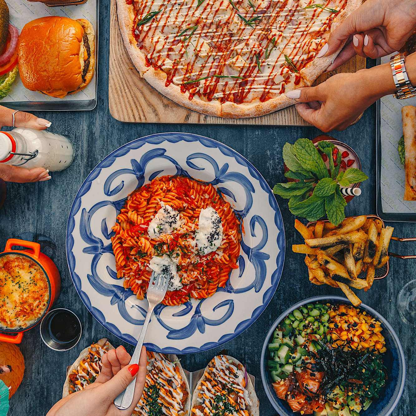 The ultimate Instagrammable menu at Central, Abu Dhabi